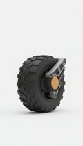 Rugged All-Terrain Wheel Module