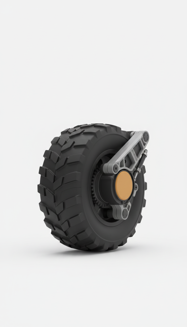 Rugged All-Terrain Wheel Module